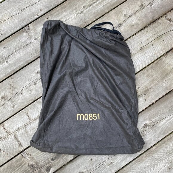 Vintage 90s M0851 Genuine Leather Handbag Purse Black - Picture 6 of 14